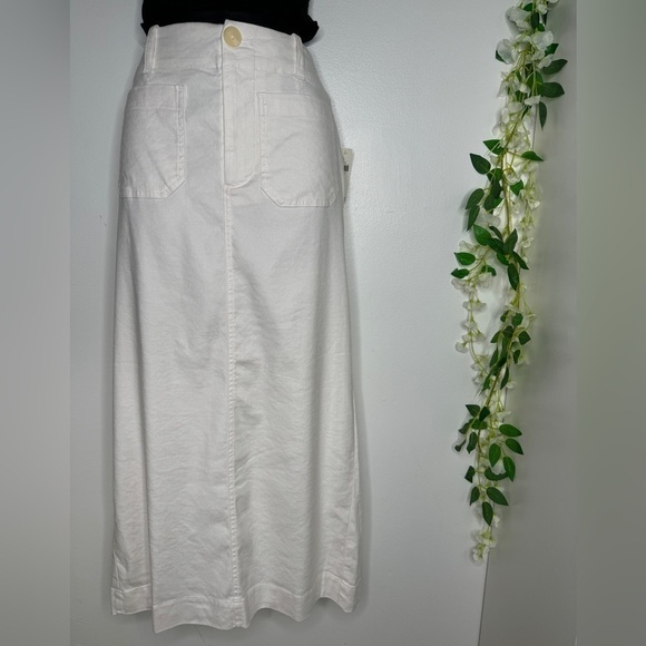 Anthropologie The Colette Maxi Skirt by Maeve: Linen Edition - Picture 11 of 11